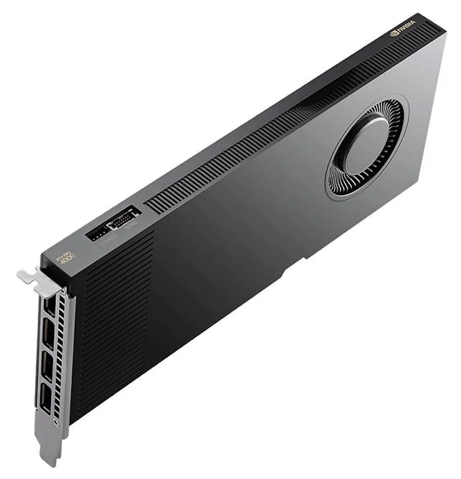 GPU PNY NVIDIA RTX PRO 4000 Blackwell 24GB OEM Version