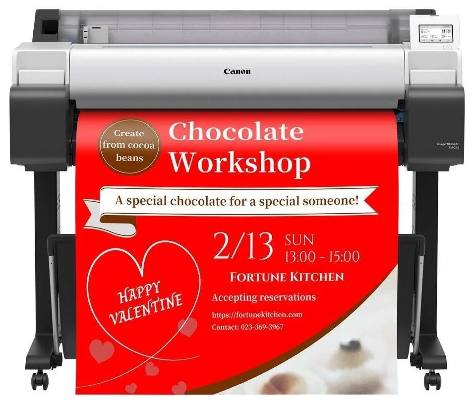 Canon imagePROGRAF TM-340, A0, color, 5 náplní, LAN, Wi-Fi, USB, vč. podstavce