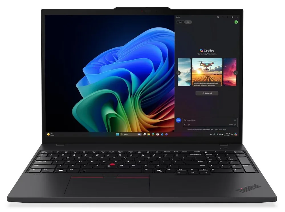 Lenovo ThinkPad T16 G4, R AI 7 PRO 350, 16" WUXGA (1920x1200) IPS, Radeon 860M, 2x16GB, 1TB, W11P, černá, 3R, AI