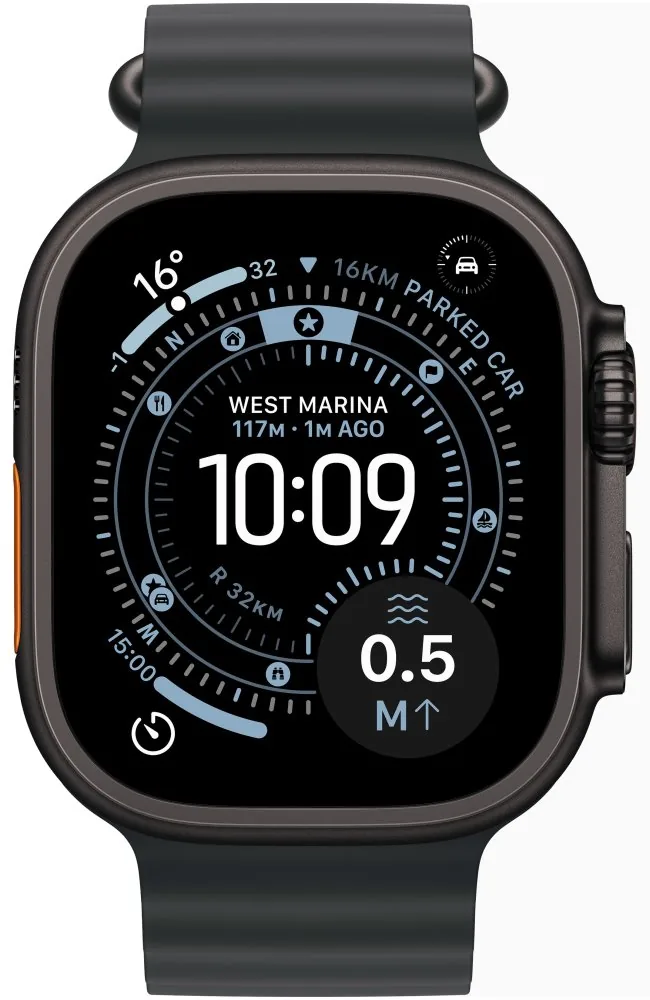 Apple Watch Ultra 3/49/Sport Band/Black