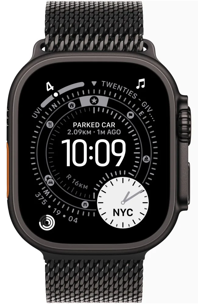 Apple Watch Ultra 3/49/Elegant Band/Black