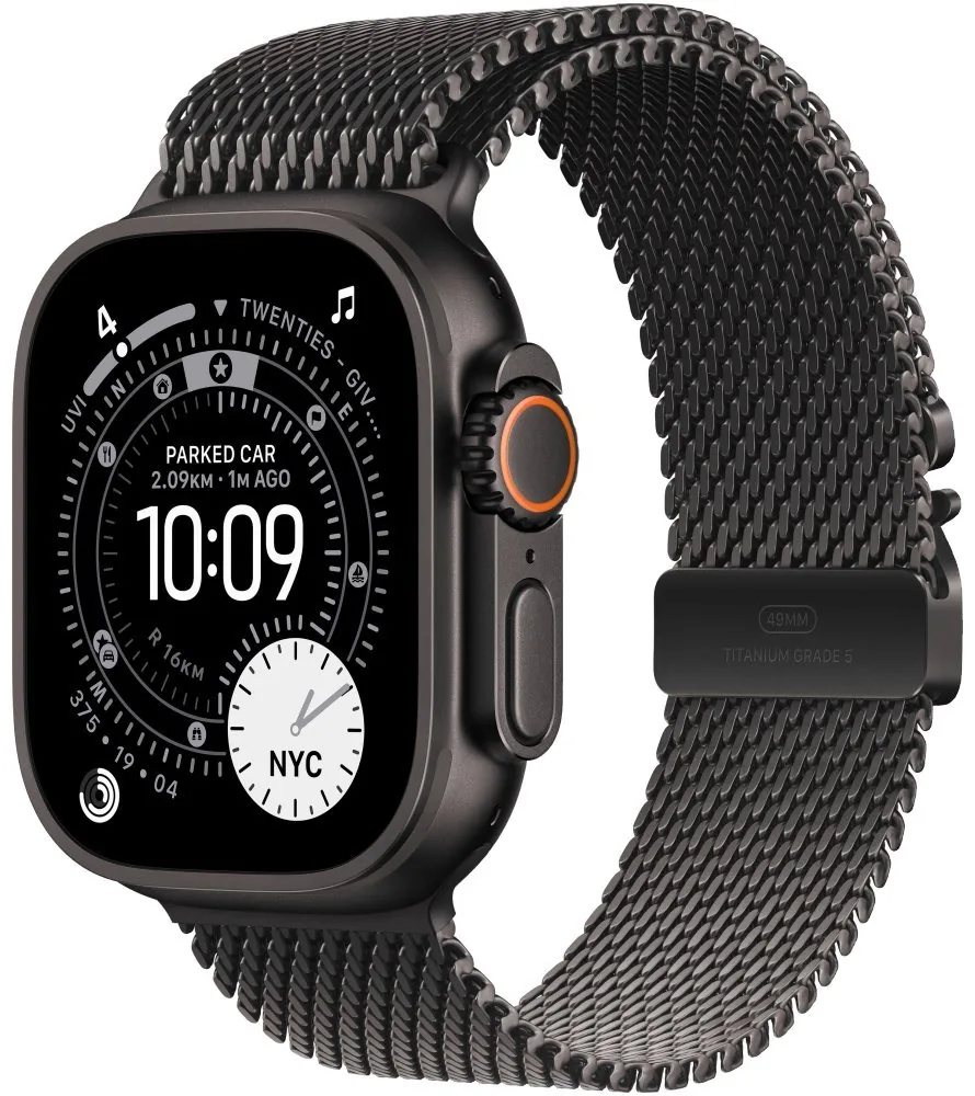 Apple Watch Ultra 3/49/Elegant Band/Black