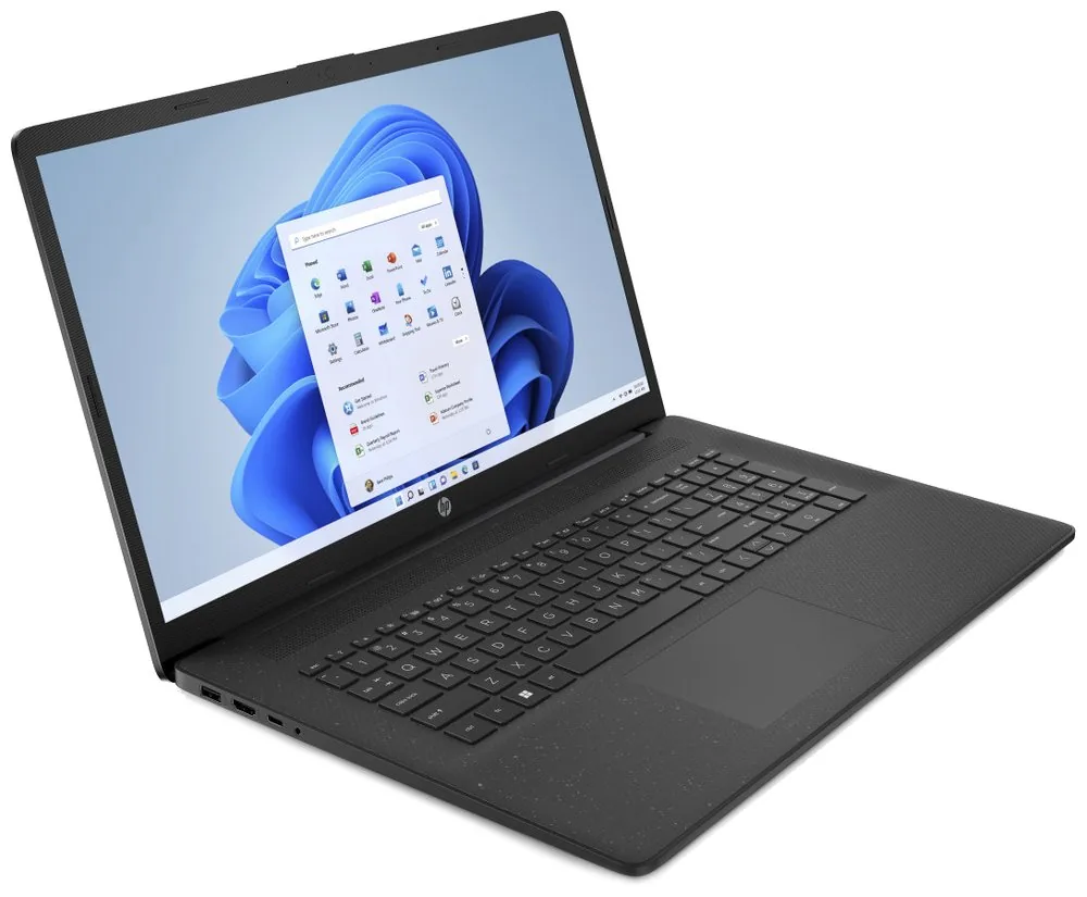 HP 17-cn0011nc, Celeron N4500, 17.3 HD+ SVA 250n, UMA, 4GB, SSD 512GB, W11H, 2-2-0, Black