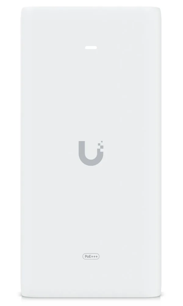 Ubiquiti UniFi - Dávkovač energie (Montovatelný na DIN lištu / zeď) - 10G, PoE+++ - AC 100-240 V - 90 Watt - výstupní konektory: 1