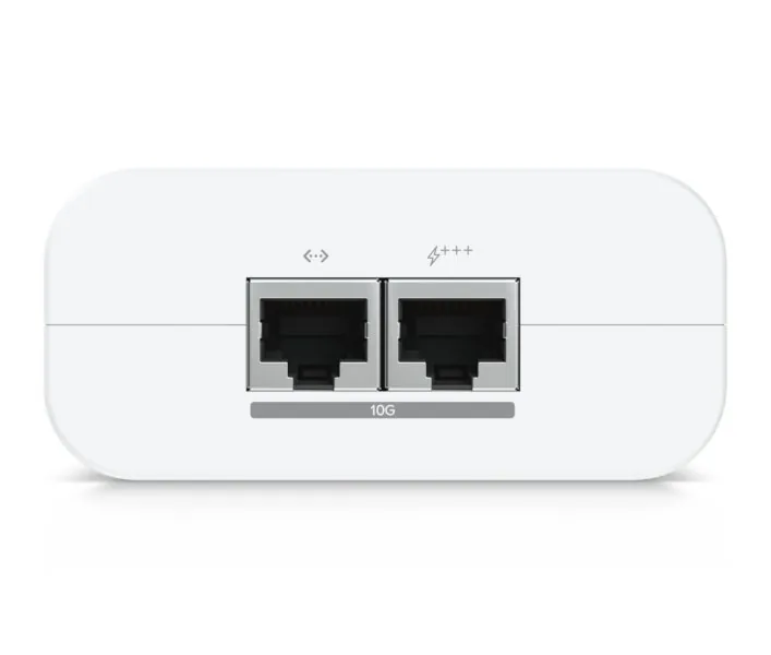 Ubiquiti UniFi - Dávkovač energie (Montovatelný na DIN lištu / zeď) - 10G, PoE+++ - AC 100-240 V - 90 Watt - výstupní konektory: 1