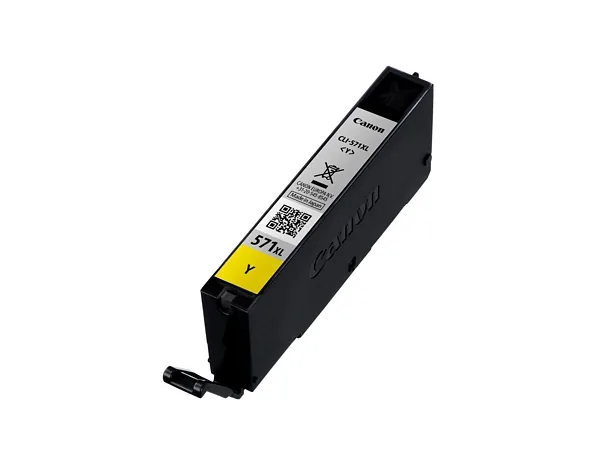 Canon CLI-571Y XL - 11 ml - Vysoká výtěžnost - žlutá - originální - inkoustový zásobník - pro PIXMA TS5051, TS5053, TS5055, TS6050, TS6051, TS6052, TS8051, TS8052, TS9050, TS9055