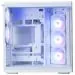 Zalman skříň P60 ATX 5x120mm ARGB fan 2xUSB 3.0 USB-C panoramatická bílá