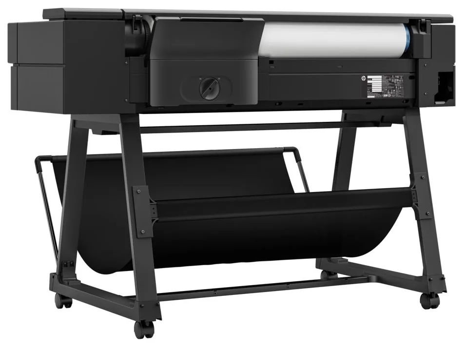 HP DesignJet T850 - 36" tisk na velký formát - barva - tryskový - Role (91,4 cm x 91,4 m) - 2400 x 1200 dpi - až 0.42 min/str. (mono) / až 0.42 min/str. (barevný) - kapacita: 1 role - Gigabit LAN, Wi-Fi - řezačka