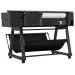 HP DesignJet T850 - 36" tisk na velký formát - barva - tryskový - Role (91,4 cm x 91,4 m) - 2400 x 1200 dpi - až 0.42 min/str. (mono) / až 0.42 min/str. (barevný) - kapacita: 1 role - Gigabit LAN, Wi-Fi - řezačka