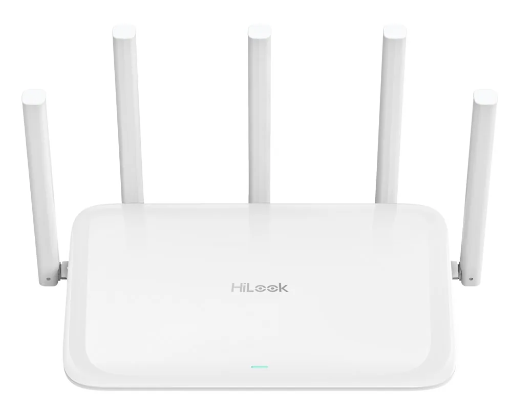 HiLook Powered by HIKVISION Wi-Fi 6 router WR-AX18(O-STD) EU IEEE 802.11a n ac ax 1800Mbps 3x LAN 1x WAN bílý