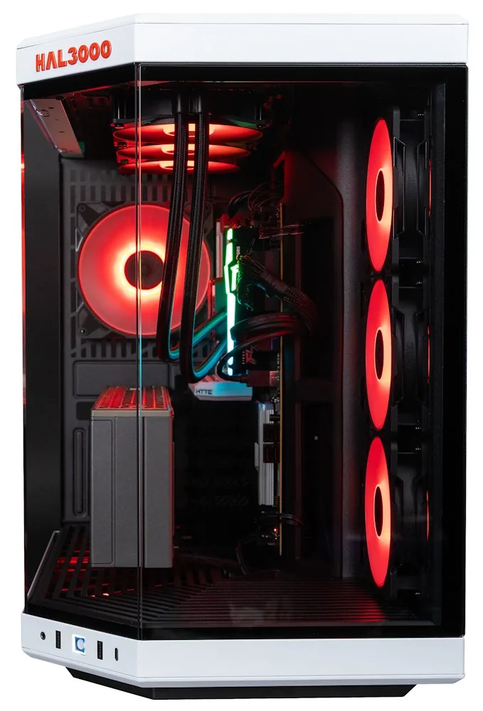 HAL3000 Alfa Gamer Nitro Panda AMD Ryzen 7 9800X3D 32GB DDR5 RX 9070 XT 2TB PCIe4 SSD WiFi W11