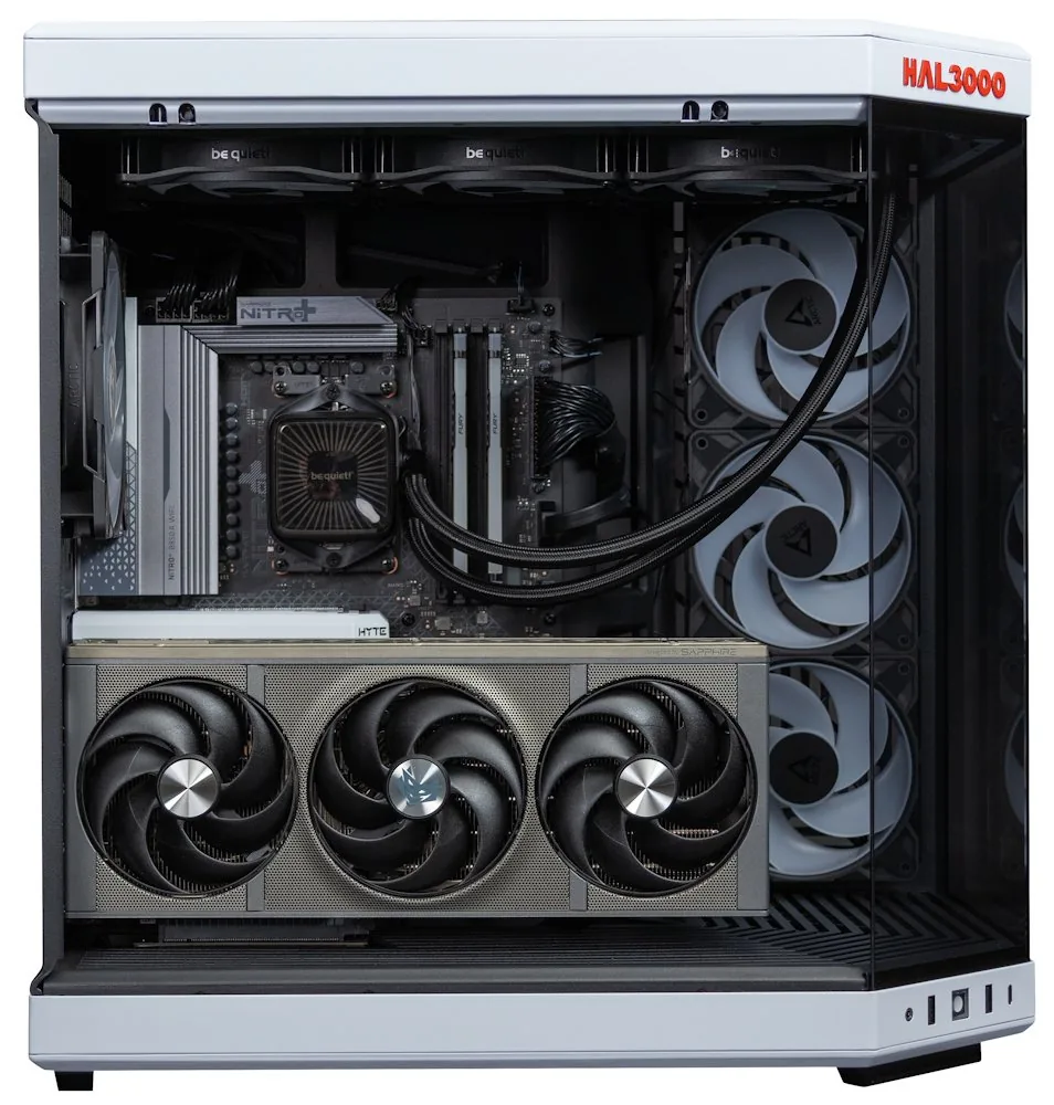 HAL3000 Alfa Gamer Nitro Panda AMD Ryzen 7 9800X3D 32GB DDR5 RX 9070 XT 2TB PCIe4 SSD WiFi W11