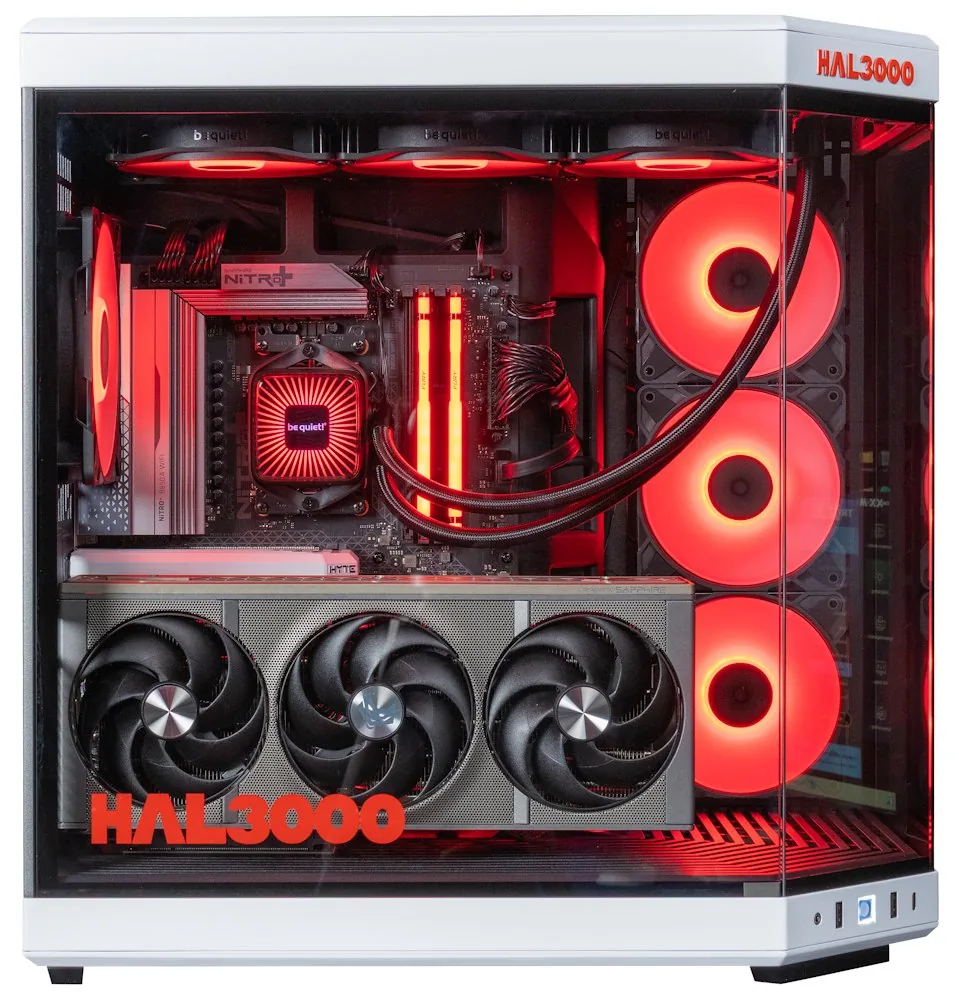 HAL3000 Alfa Gamer Nitro Panda AMD Ryzen 7 9800X3D 32GB DDR5 RX 9070 XT 2TB PCIe4 SSD WiFi W11