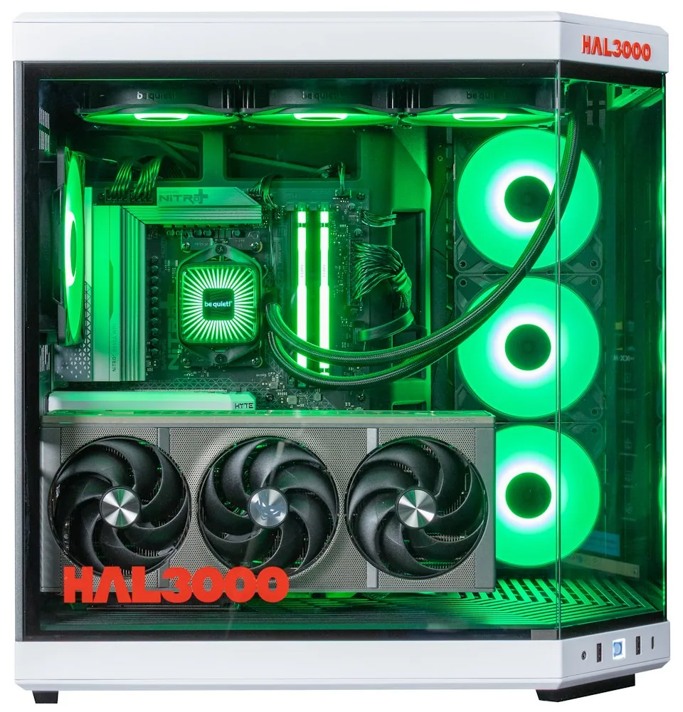 HAL3000 Alfa Gamer Nitro Panda AMD Ryzen 7 9800X3D 32GB DDR5 RX 9070 XT 2TB PCIe4 SSD WiFi W11