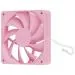 HYTE ventilátor 120mm PWM barva Strawberry Milk 1500rpm 72CFM ABS 4-pin sada 4x ventilátor