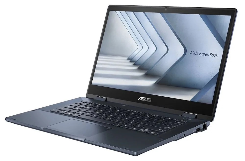 ASUS NTB ExpertBook B3 Flip (B3402FVA-EC1214XA), Core3 100U, 14" FHD, 8GB, 512GB SSD, UHD, W11 Pro Edu, Star Black