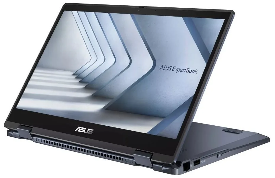 ASUS NTB ExpertBook B3 Flip (B3402FVA-EC1214XA), Core3 100U, 14" FHD, 8GB, 512GB SSD, UHD, W11 Pro Edu, Star Black