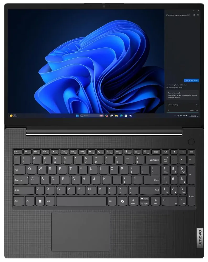 Lenovo V15 G5 IRL 83GW - Intel Core i5 - 13420H / až 4.6 GHz - Win 11 Home - UHD Graphics - 8 GB RAM - 512 GB SSD NVMe - 15.6" TN 1920 x 1080 (Full HD) - Wi-Fi 6 - obchodní čerň - kbd: česká/slovenská