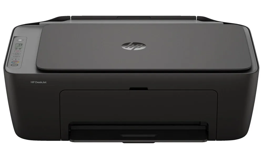 HP Deskjet 2920 All-in-One - Multifunkční tiskárna - barva - tryskový - 216 x 297 mm (originální) - A4/Legal (média) - až 6 stran/min. (kopírování) - až 7.5 stran/min. (tisk) - 60 listy - USB 2.0, Wi-Fi(n) - černý cement s černým cementovým akcentem