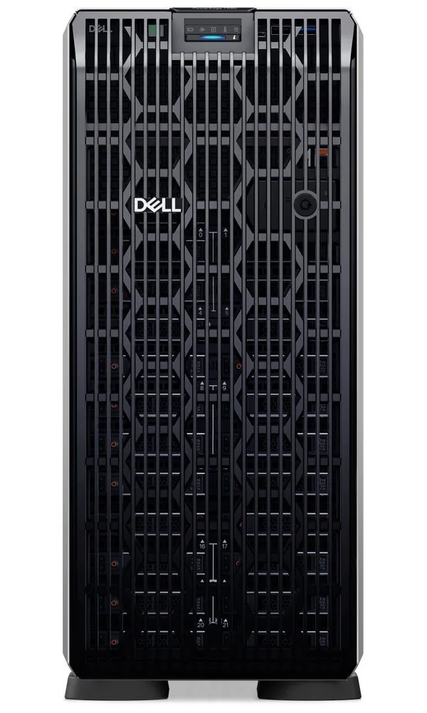 DELL PowerEdge T560 4514Y, 2x32GB, 1x960GB SSD, 8x3.5" HP, H755, iDRAC 9 Ent., 2x1100W, 4.5U, Tower, 3Y Basic on-site