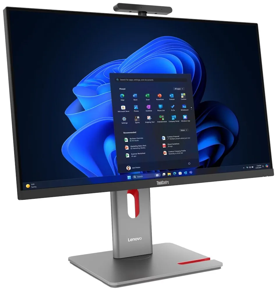 Lenovo ThinkCentre AIO M90a Pro Gen 6, 27", U5 225, UHD, 1x16GB, 512GB, W11P, 3R