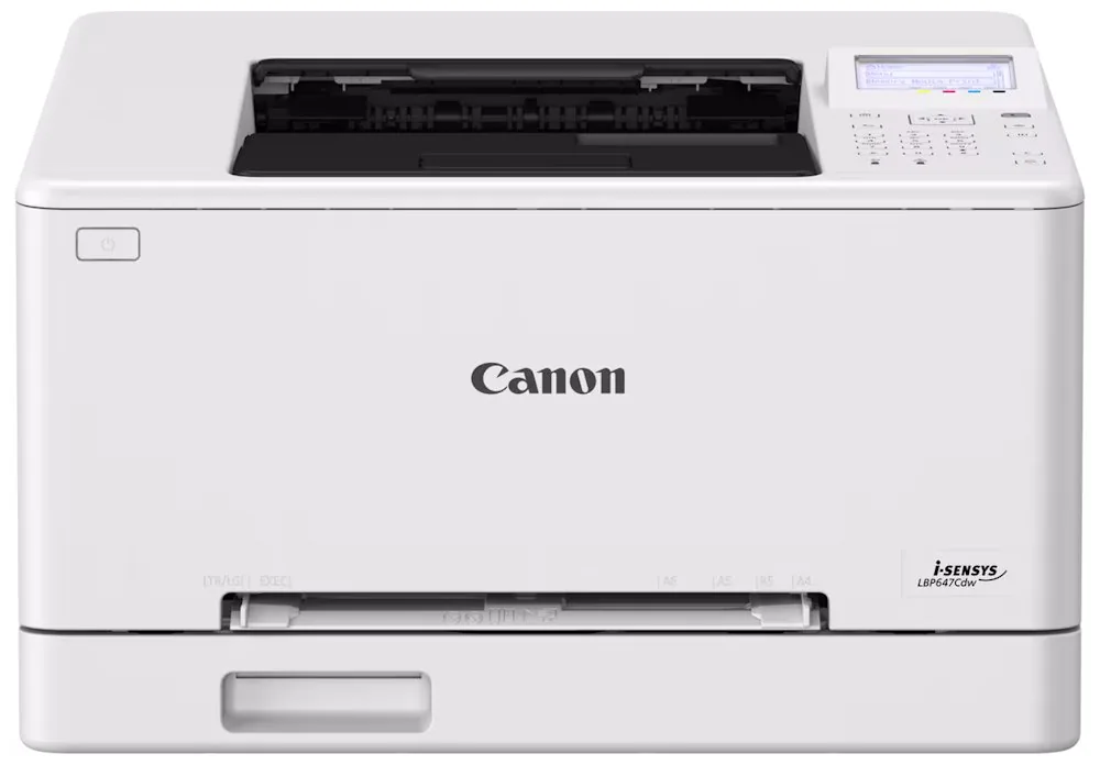Canon i-SENSYS LBP647Cdw - Tiskárna - barva - Duplex - laser - A4/Legal - 1200 x 1200 dpi - až 25 stran/min. (mono) / až 25 stran/min. (barevný) - kapacita: 250 listy - USB 2.0, Gigabit LAN, Wi-Fi(n)