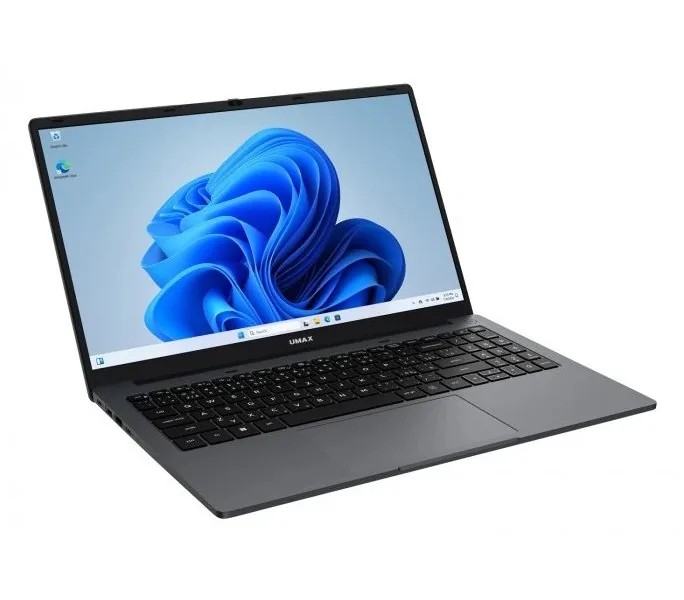 UMAX notebook VisionBook 15WT Plus 15,6" IPS 1920x1080 N150 8GB 256GB SSD HDMI 2x USB 3.2 W11 Pro šedý