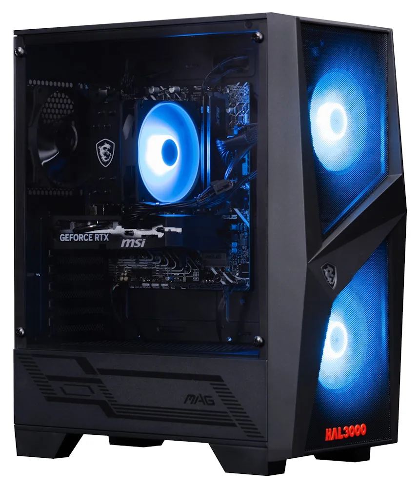 HAL3000 MEGA Gamer Pro Intel i5-12400F 16GB DDR4 RTX 5060 1TB PCIe4 SSD W11