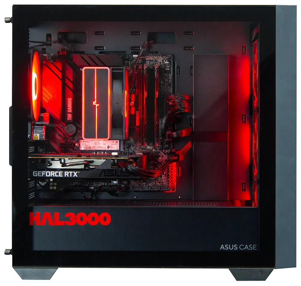HAL3000 Online Gamer AMD Ryzen 5 5600 16GB DDR4 RTX 5050 1TB PCIe4 SSD WiFi W11
