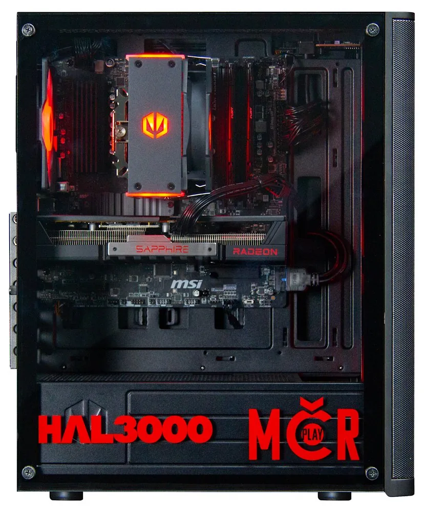 HAL3000 MČR Finale Elite AMD Ryzen 7 5700X 16GB DDR4 RX 9060 XT 16G 1TB PCIe4 SSD WiFi W11