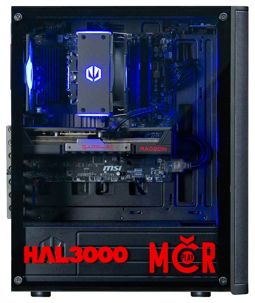 HAL3000 MČR Finale Elite AMD Ryzen 7 5700X 16GB DDR4 RX 9060 XT 16G 1TB PCIe4 SSD WiFi W11