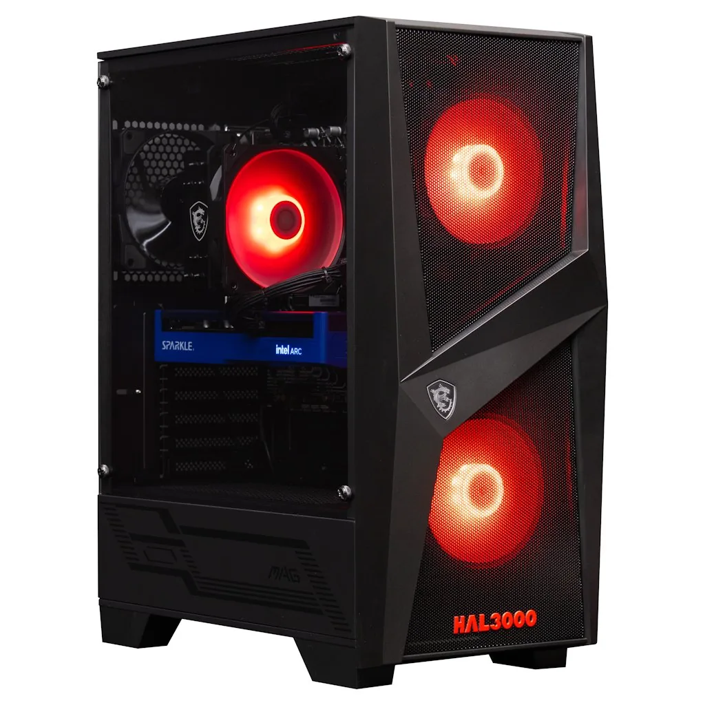 HAL3000 MEGA Gamer Pro Intel i5-12400F 16GB DDR4 ARC B570 1TB PCIe4 SSD W11