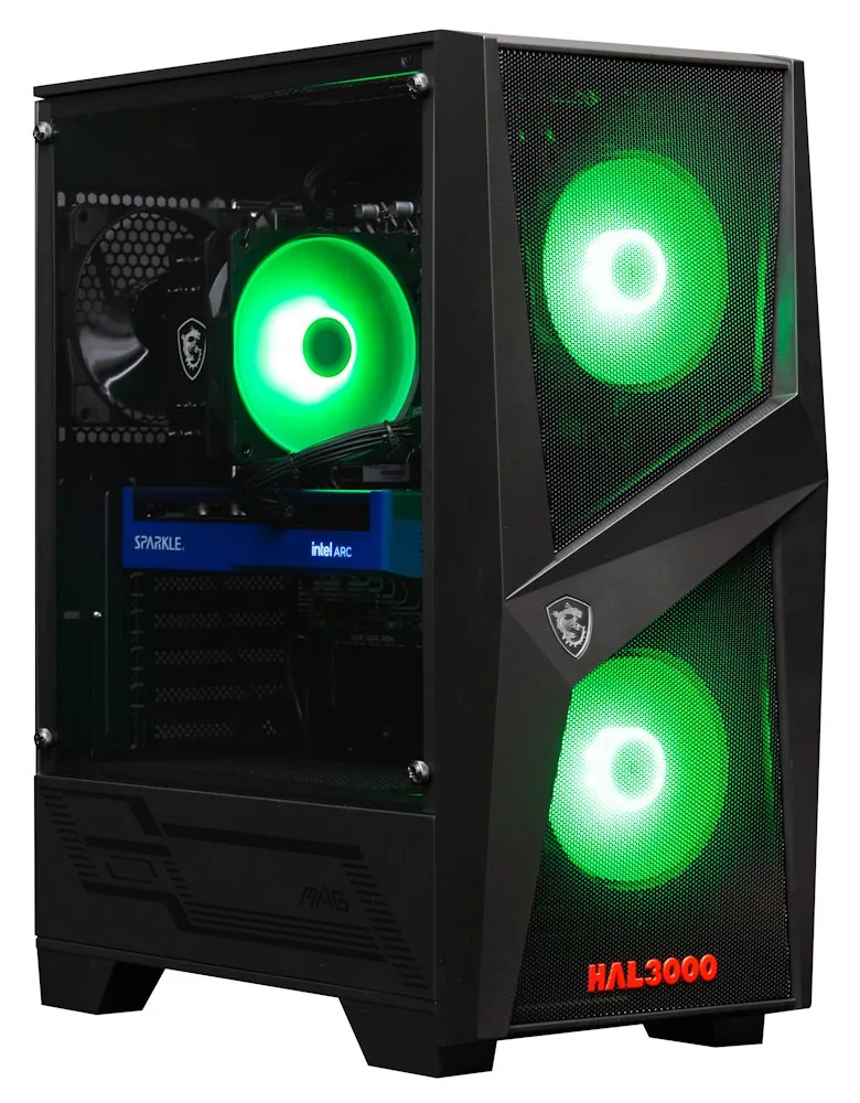 HAL3000 MEGA Gamer Pro Intel i5-12400F 16GB DDR4 ARC B570 1TB PCIe4 SSD W11
