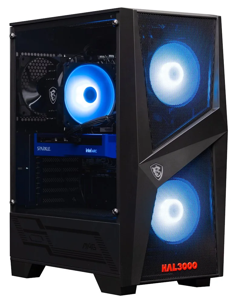HAL3000 MEGA Gamer Pro Intel i5-12400F 16GB DDR4 ARC B570 1TB PCIe4 SSD W11