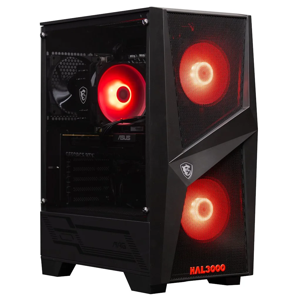 HAL3000 MEGA Gamer Pro Intel i5-12400F 16GB DDR5 RTX 5050 1TB PCIe4 SSD W11