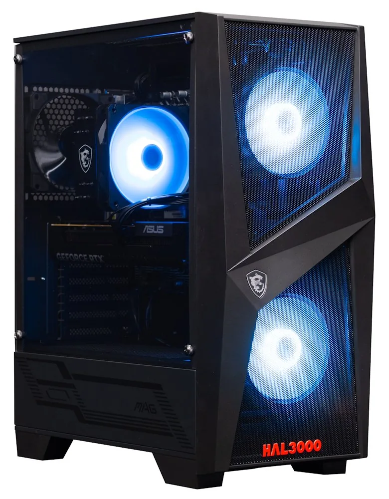 HAL3000 MEGA Gamer Pro Intel i5-12400F 16GB DDR5 RTX 5050 1TB PCIe4 SSD W11