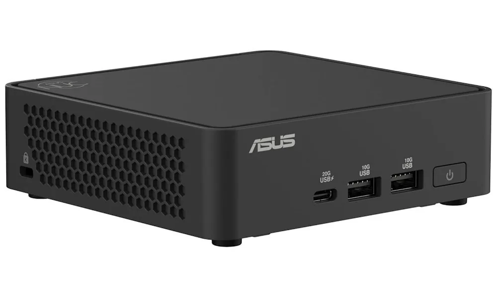 ASUS NUC 15 Pro Slim Kit RNUC15CRKI300002 - Barebone - mini PC 1 x Core 3 100U / až 4.7 GHz - RAM 0 GB - Intel Graphics - IEEE 802.11ax (Wi-Fi 6), IEEE 802.11be (Wi-Fi 7), Bluetooth 5.4 - černá