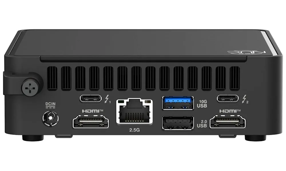 ASUS NUC 15 Pro Slim Kit RNUC15CRKI300002 - Barebone - mini PC 1 x Core 3 100U / až 4.7 GHz - RAM 0 GB - Intel Graphics - IEEE 802.11ax (Wi-Fi 6), IEEE 802.11be (Wi-Fi 7), Bluetooth 5.4 - černá