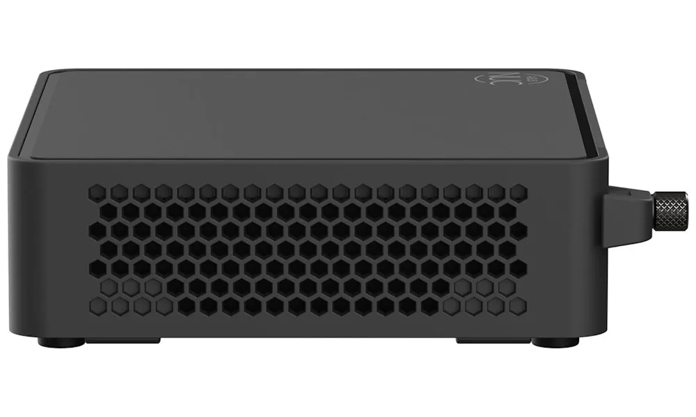 ASUS NUC 15 Pro Slim Kit RNUC15CRKC500002 - Barebone - mini PC 1 x Core 5 210H / až 4.8 GHz - RAM 0 GB - Intel Graphics - IEEE 802.11ax (Wi-Fi 6), IEEE 802.11be (Wi-Fi 7), Bluetooth 5.4, Gigabit Ethernet, 2.5 Gigabit Ethernet - černá