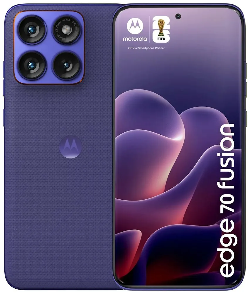 Motorola EDGE 70 Fusion - PANTONE Orient Blue 6,78" single SIM + eSIM 12GB 256GB 5G Android 16