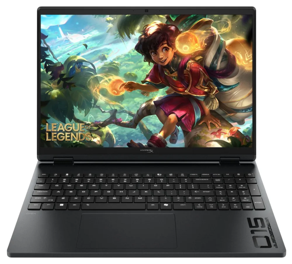 HyperX OMEN 15-ga0004n, Core i7-14650HX, 15.3 2560x1600 180Hz 500n, RTX 5060 8GB, 16GB DDR5, SSD 1TB, W11H, 2-2-0, Black