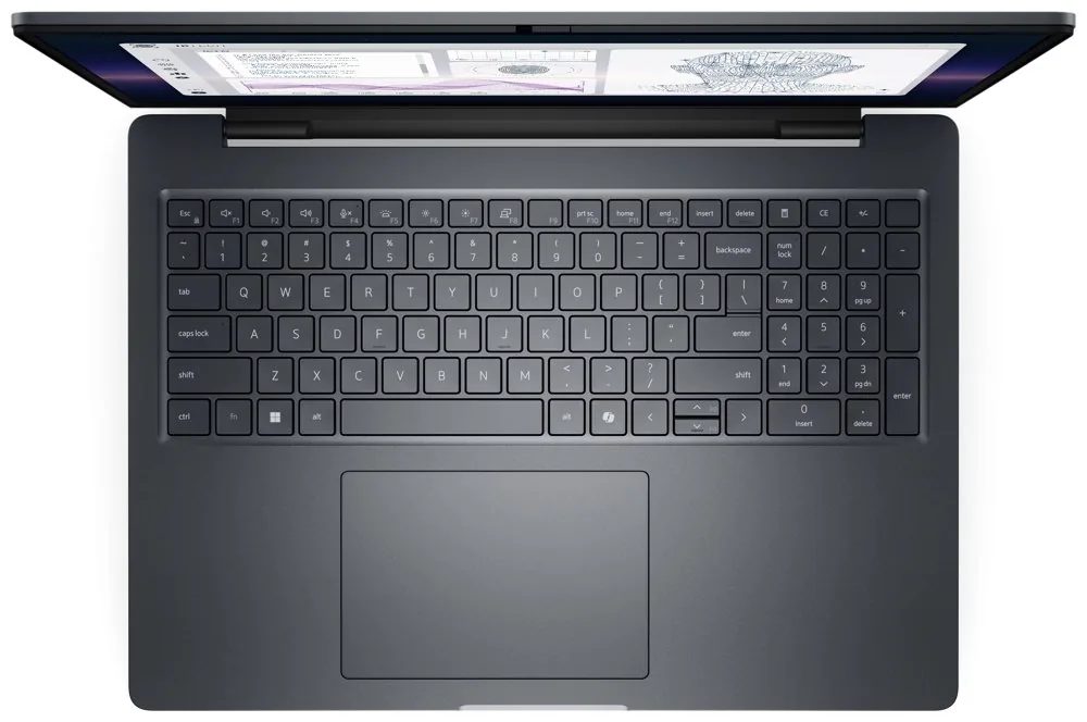 Dell Pro Max 16 Plus MB16250 - AI PC - Intel Core Ultra 7 - 265HX / až 5.3 GHz - vPro Enterprise - Win 11 Pro - RTX PRO 1000 Blackwell - 32 GB RAM - 1 TB SSD SED, NVMe, TLC, Performance - 16" 1920 x 1200 (Full HD Plus) @ 120 Hz - 2.5 Gigabit Ethernet - NF