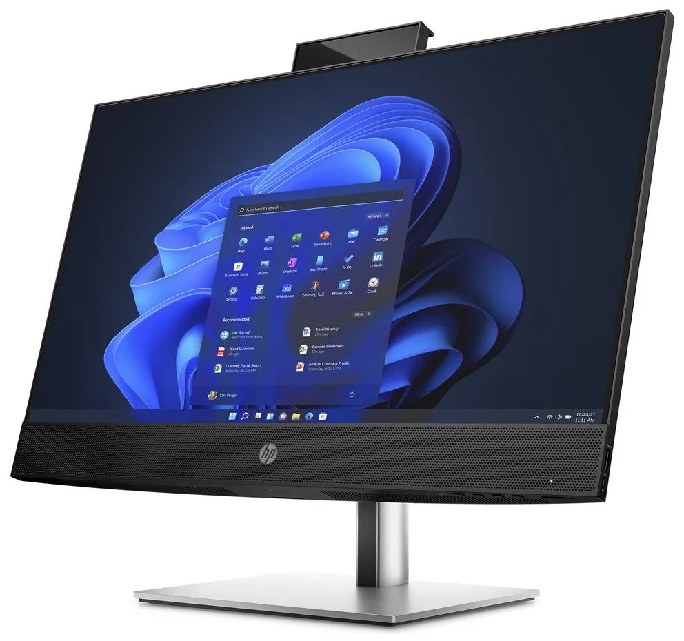 HP ProOne 440 G9 - Vše v jednom Core i7 i7-14700T / až 5.2 GHz - RAM 16 GB - SSD 512 GB - NVMe - UHD Graphics 770 - Gigabit Ethernet, IEEE 802.11ax (Wi-Fi 6E), Bluetooth 5.3 - Win 11 Pro - monitor: LED 23.8" 1920 x 1080 (Full HD) @ 60 Hz - černý konektor