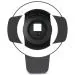 Ubiquiti UniFi Protect Pro Bullet Enhancer IR+reflektor+radar pro G6 Pro Bullet AI Pro černý