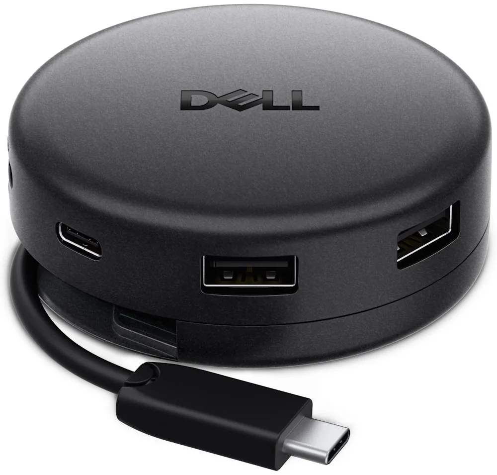 Dell Pro 7-in-1 USB-C Travel Hub - DA326 - Dokovací stanice - USB-C - HDMI, DP, USB-C - 2.5GbE