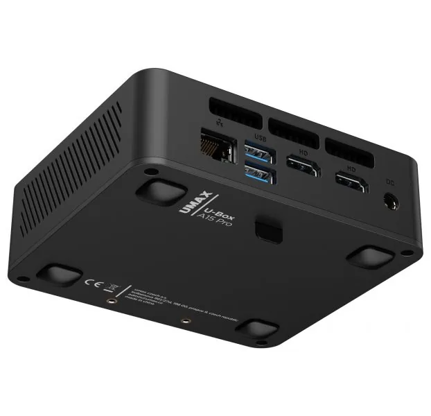 UMAX Mini PC U-Box A15 Pro 8+256 i3-1215U 8GB 256GB SSD Thunderbolt 2x HDMI 4x USB 3.2 BT Wi-Fi LAN W11 Pro