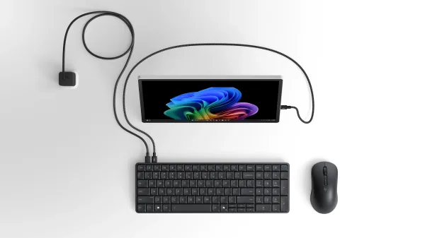 HP EliteBoard G1a Next Gen AI PC - AI PC, Copilot+ PC - klávesnice PC Ryzen AI 7 PRO 350 / až 5 GHz - RAM 32 GB - SSD 1 TB - NVMe - Radeon 860M - IEEE 802.11ax (Wi-Fi 6), IEEE 802.11be (Wi-Fi 7), Bluetooth 6.0 - Win 11 Pro - monitor: žádný - klávesnice: č