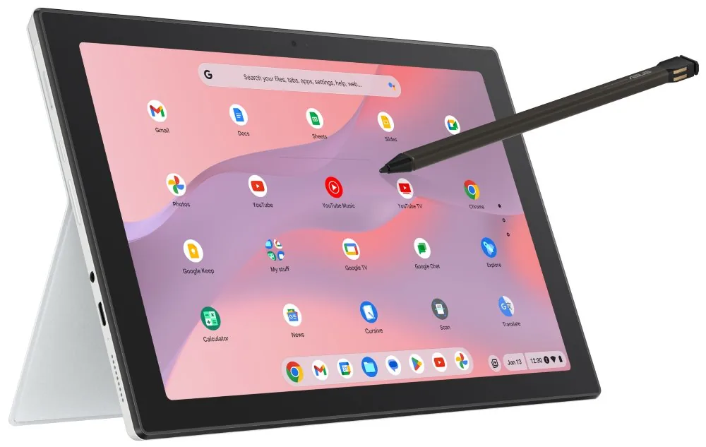 ASUS Chromebook CL3/CL3001DM2A-MTK8128/MTK-520/10,5"/WUXGA/T/8GB/128GB/Mali G52/Chrome/Silver/2R