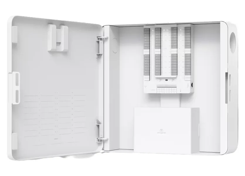 Ubiquiti UniFi Protect AlarmHub Kit, 32zónový alarmový kontrolní hub, PoE++ nebo PoE+++, 12V SLA baterie
