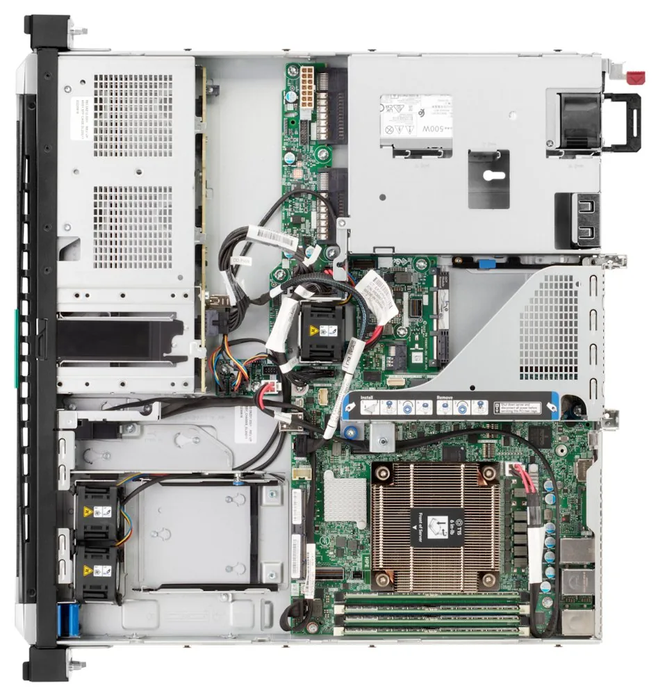 HPE DL20 Gen11 E-2434, 32GB, 2 x 480GB SSD